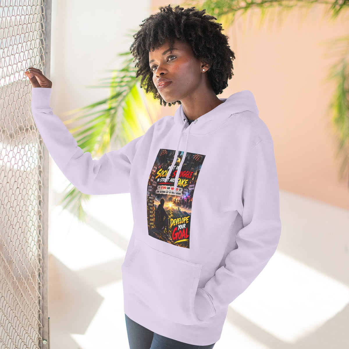 Develop your glow Fleece Hoodie