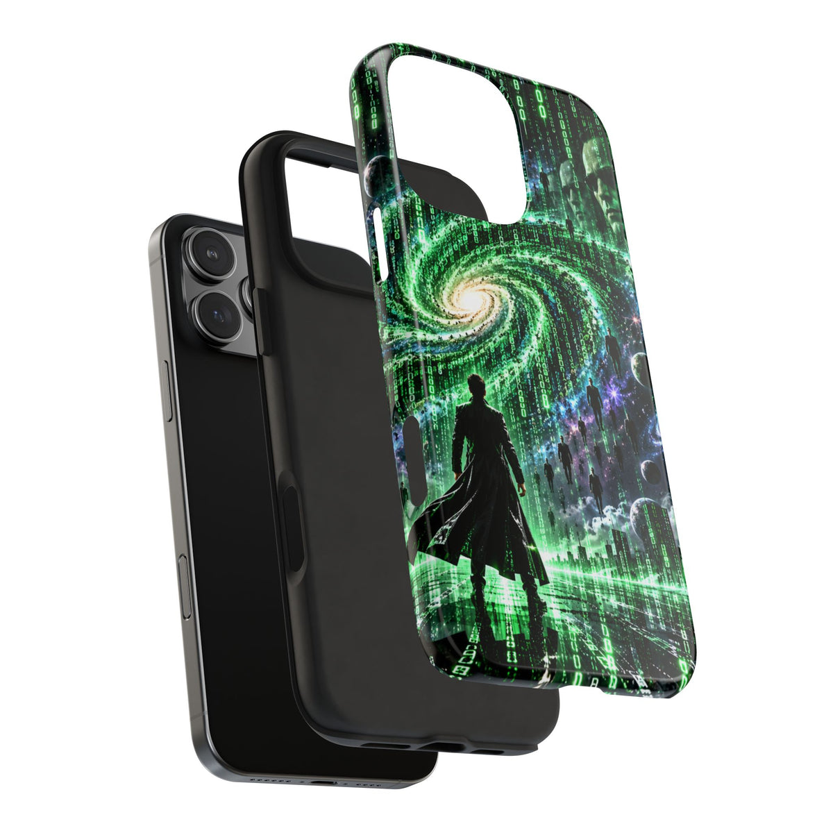 Cyberpunk Matrix Portal Tough Phone Case