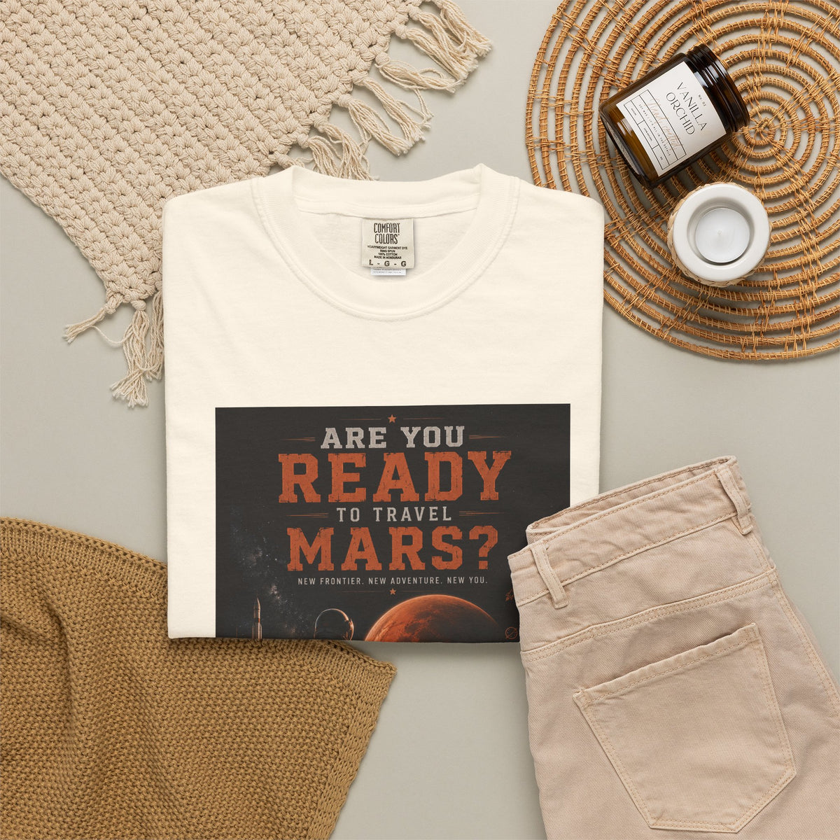 Are you ready to travel Mars? Unisex T-shirt