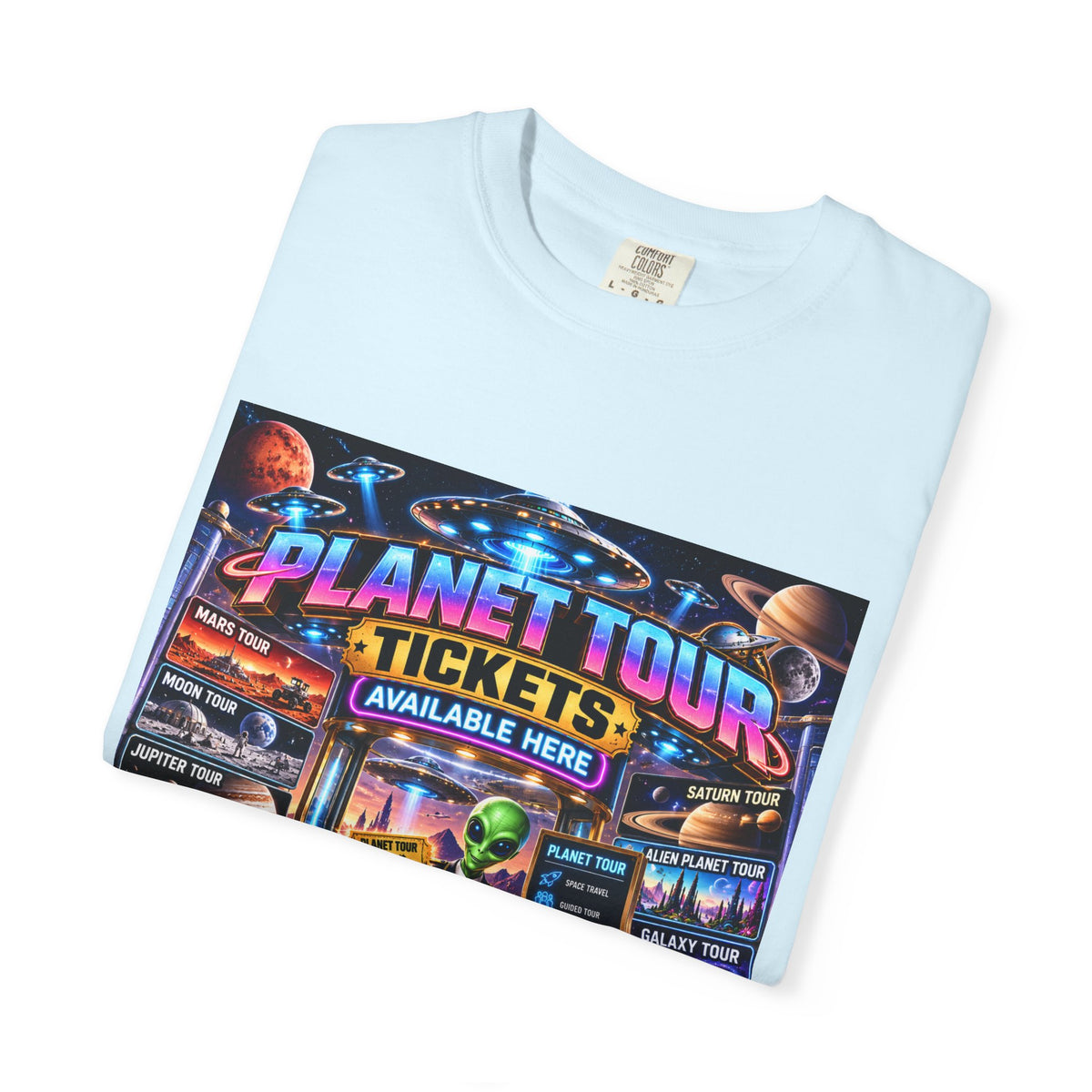 Planet tour tickets available Unisex T-shirt