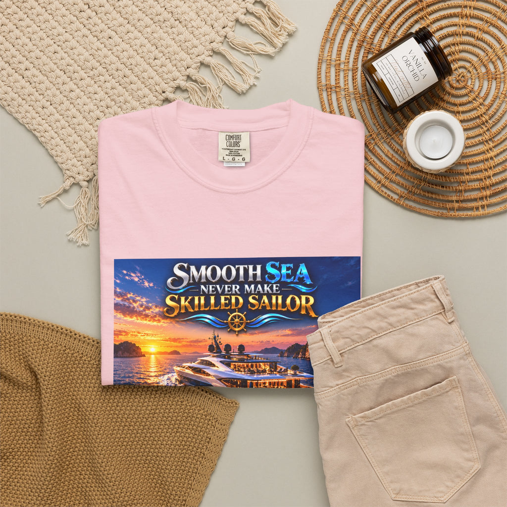 Smooth sea never make skilled sailor Unisex T-shirt