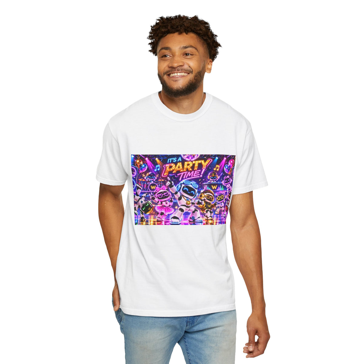 It's a Party time Garment-Dyed T-shirt