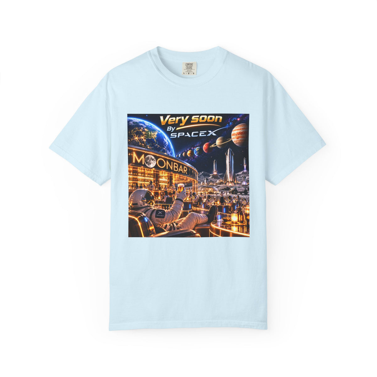 Very soon by Spacex Unisex T-shirt