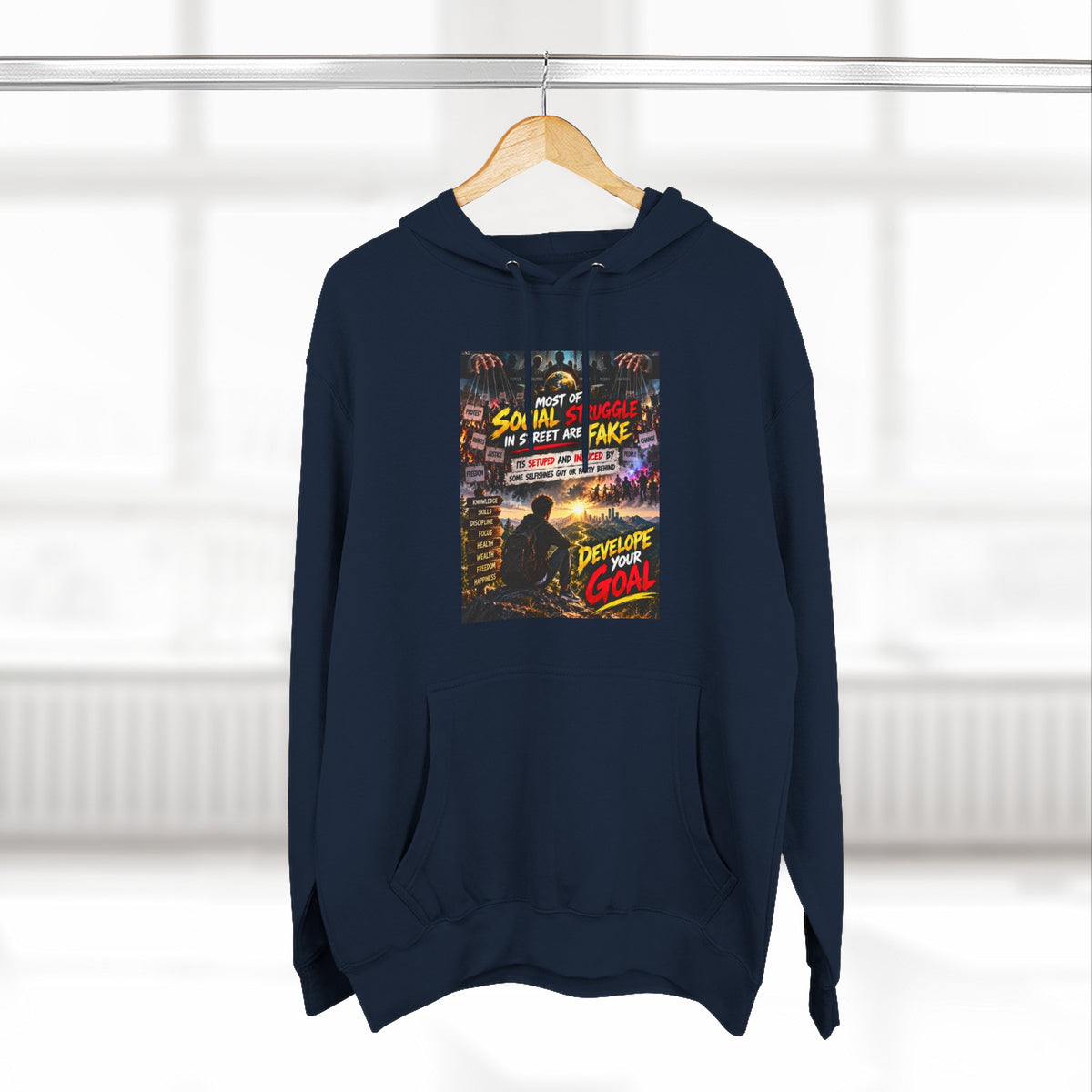 Develop your glow Fleece Hoodie