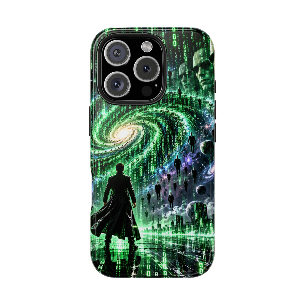 Cyberpunk Matrix Portal Tough Phone Case