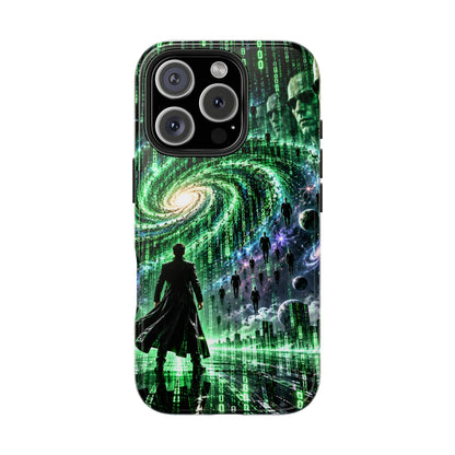 Cyberpunk Matrix Portal Tough Phone Case
