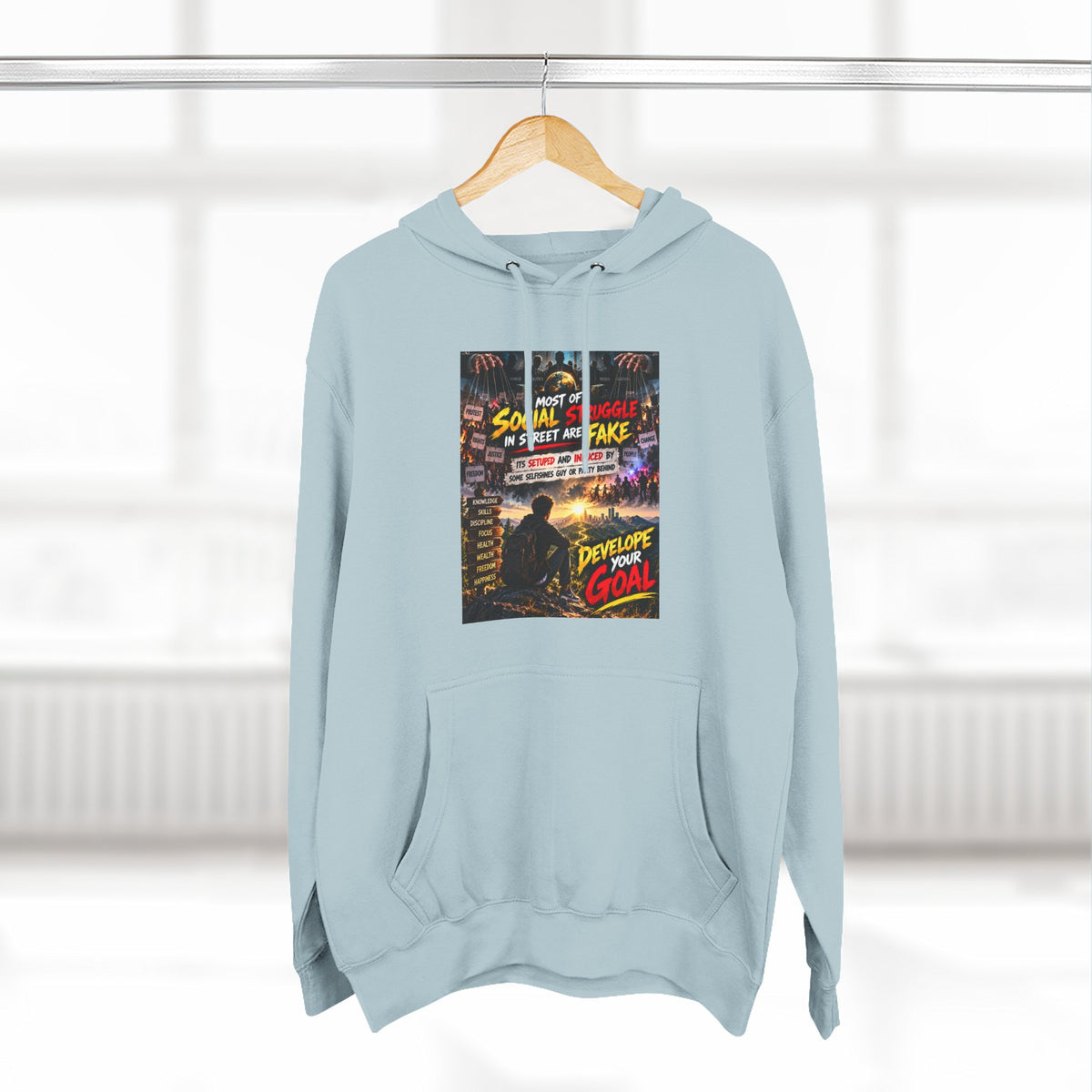 Develop your glow Fleece Hoodie