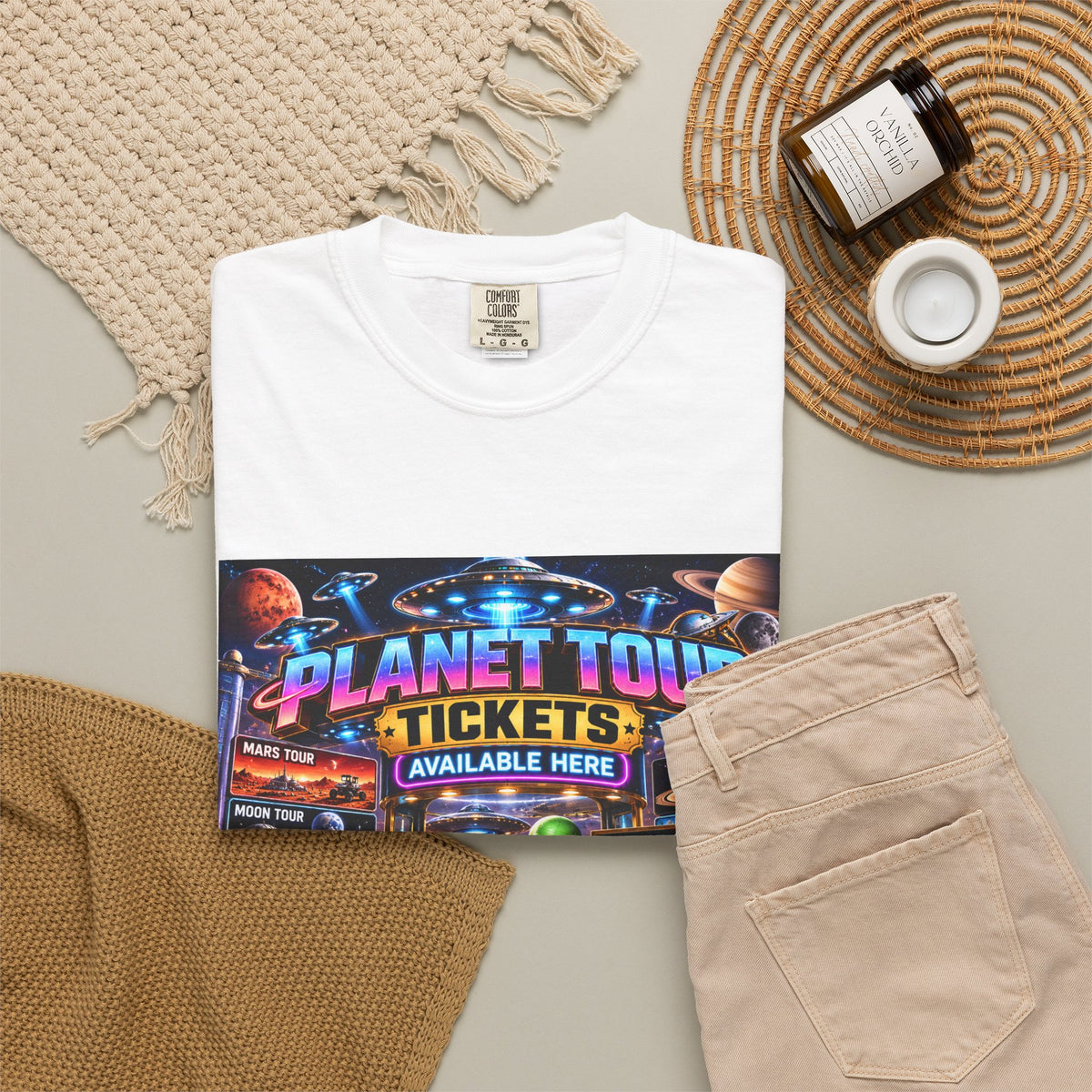 Planet tour tickets available Unisex T-shirt