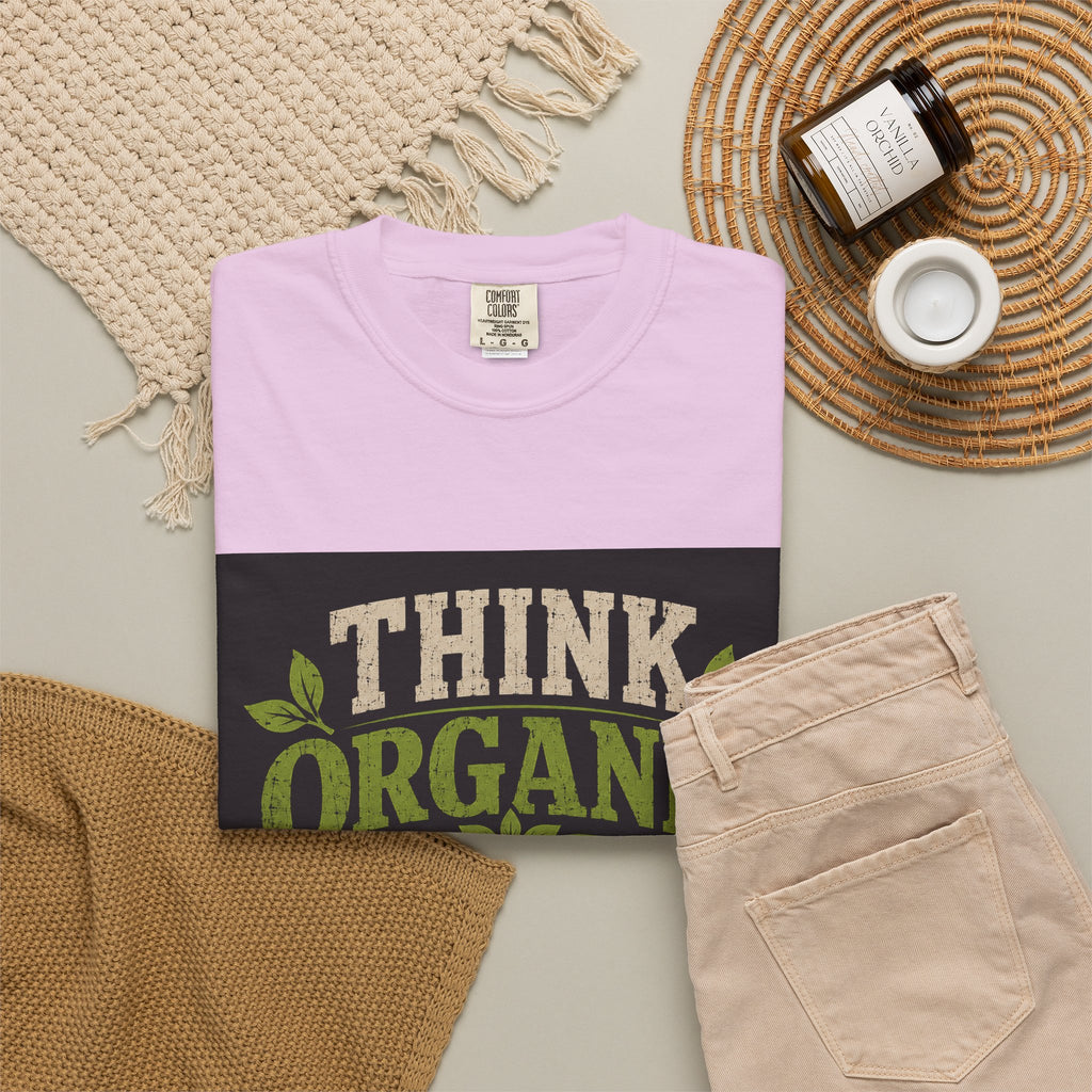 Think Organic, Eat Microgreens Unisex T-shirt