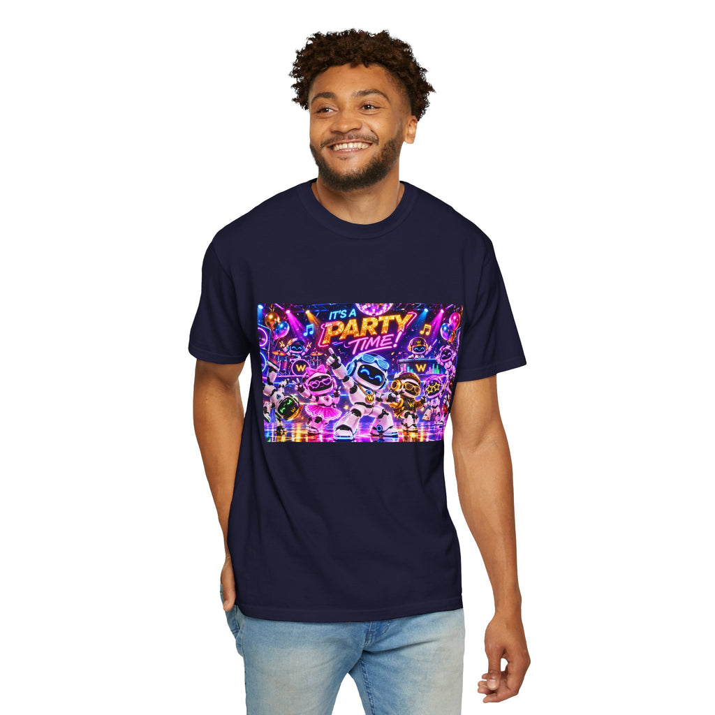 It's a Party time Garment-Dyed T-shirt