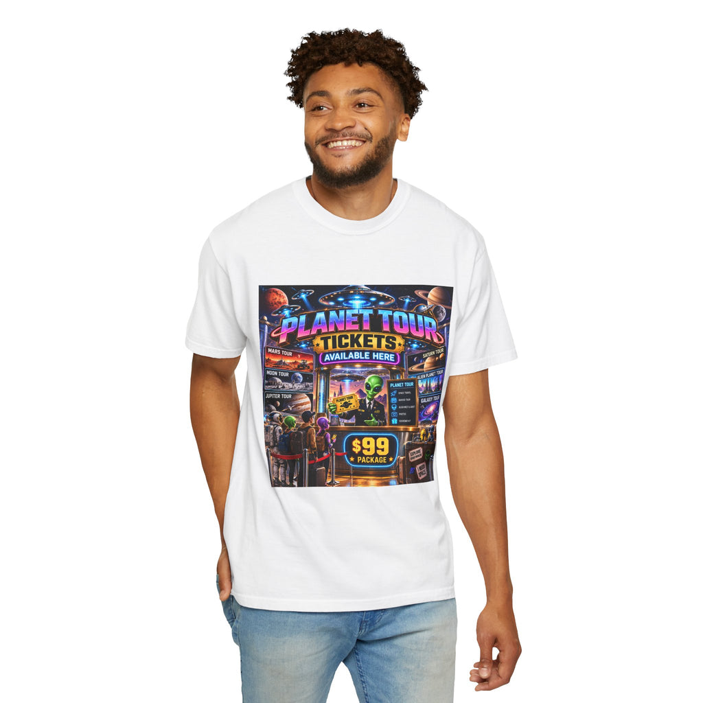 Planet tour tickets available Unisex T-shirt