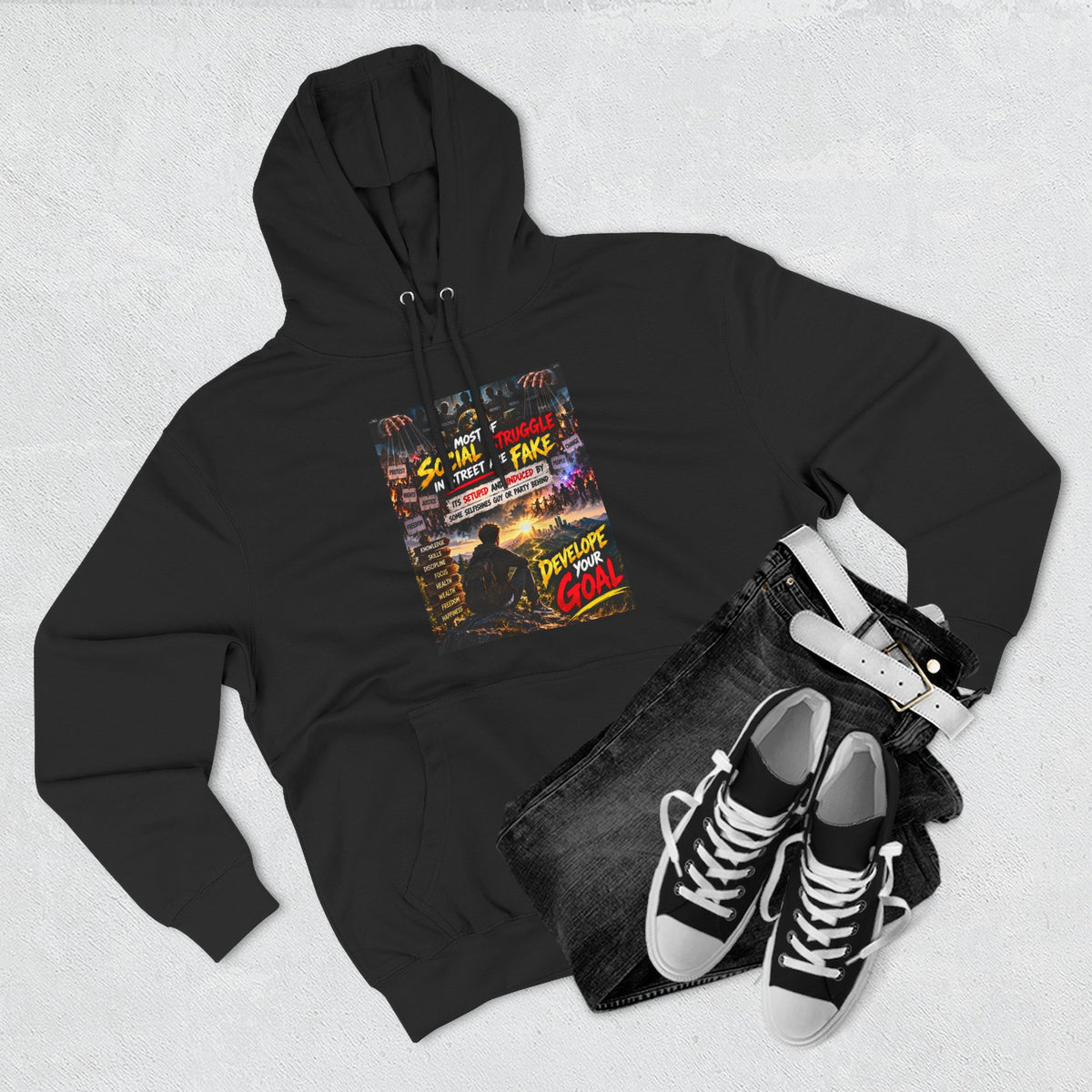 Develop your glow Fleece Hoodie