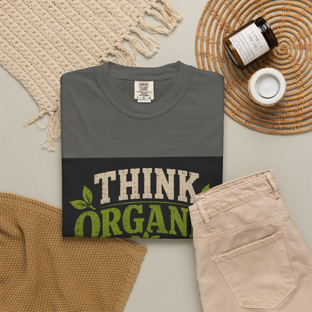 Think Organic, Eat Microgreens Unisex T-shirt