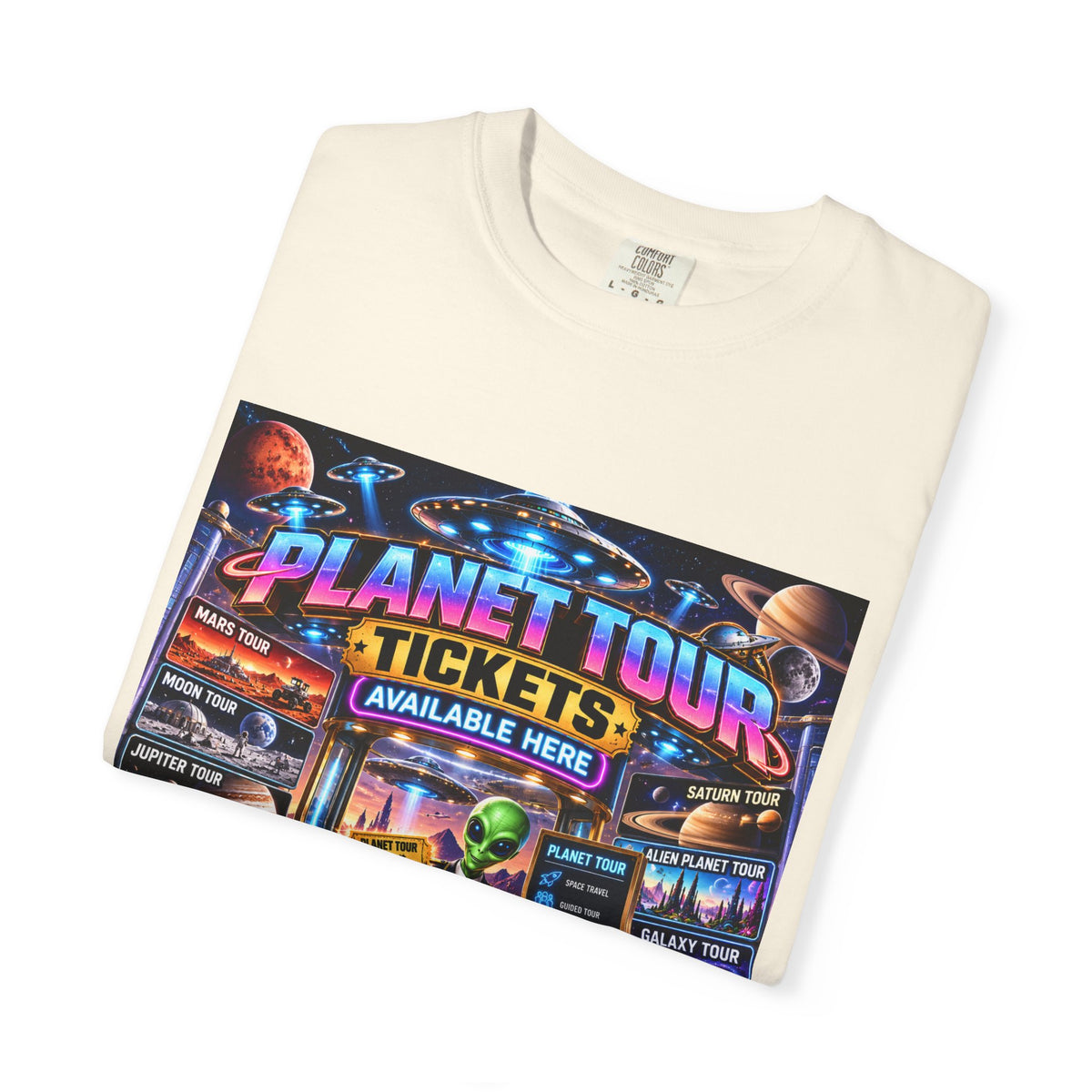 Planet tour tickets available Unisex T-shirt