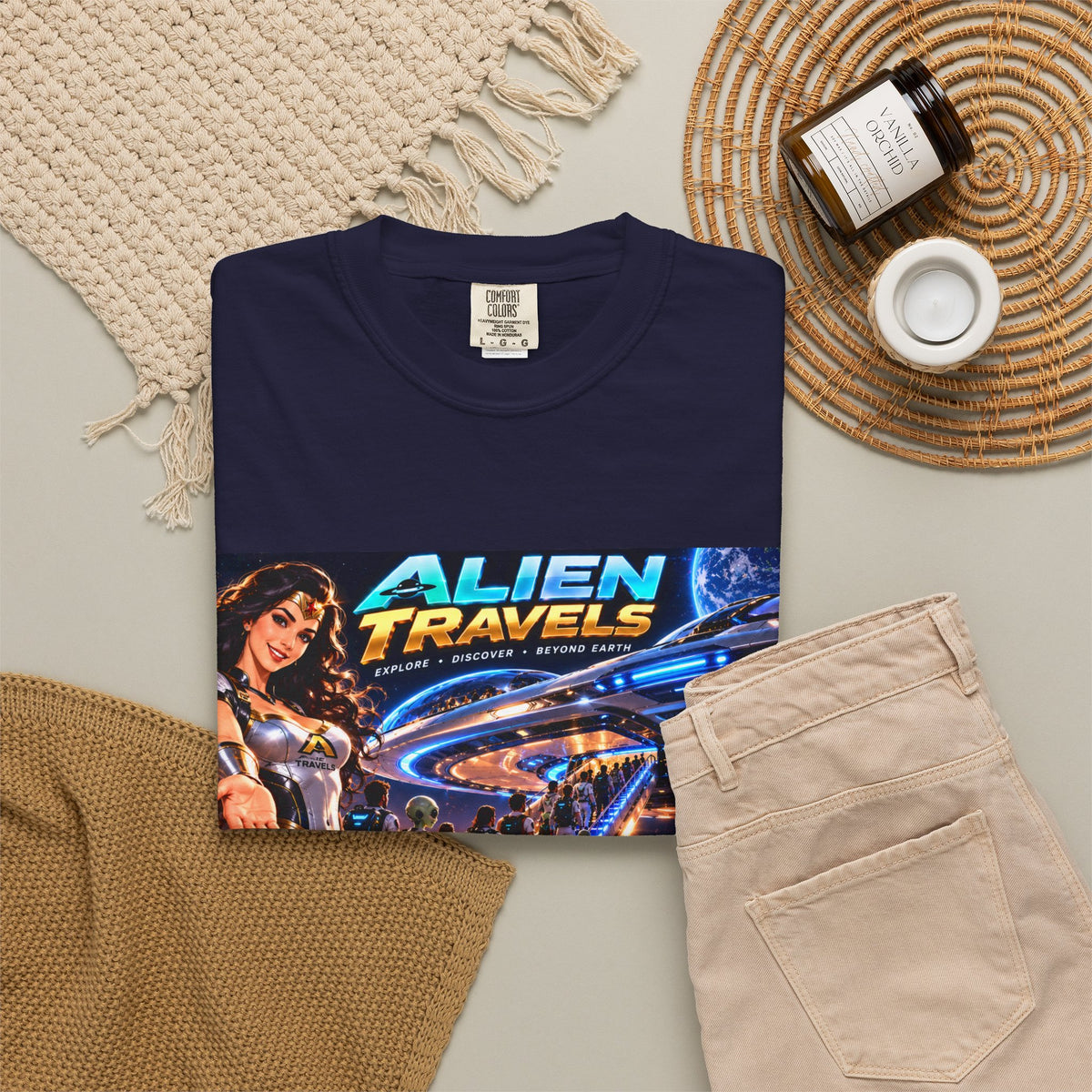 Alien Travels Unisex T-shirt