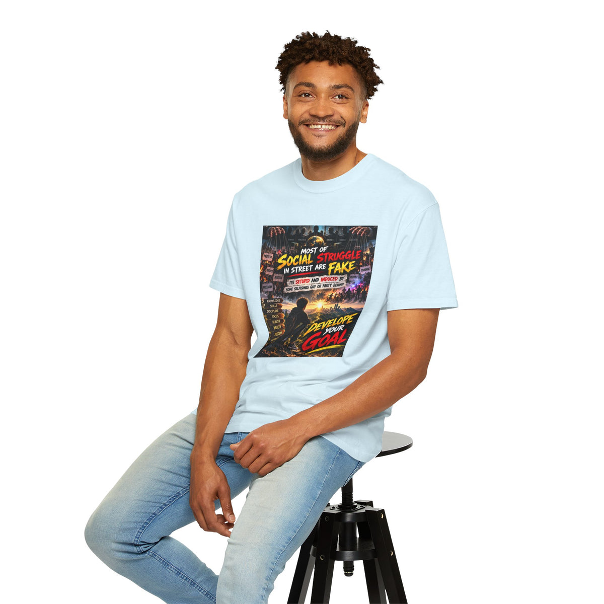 Develop your Goal unisex T-shirt