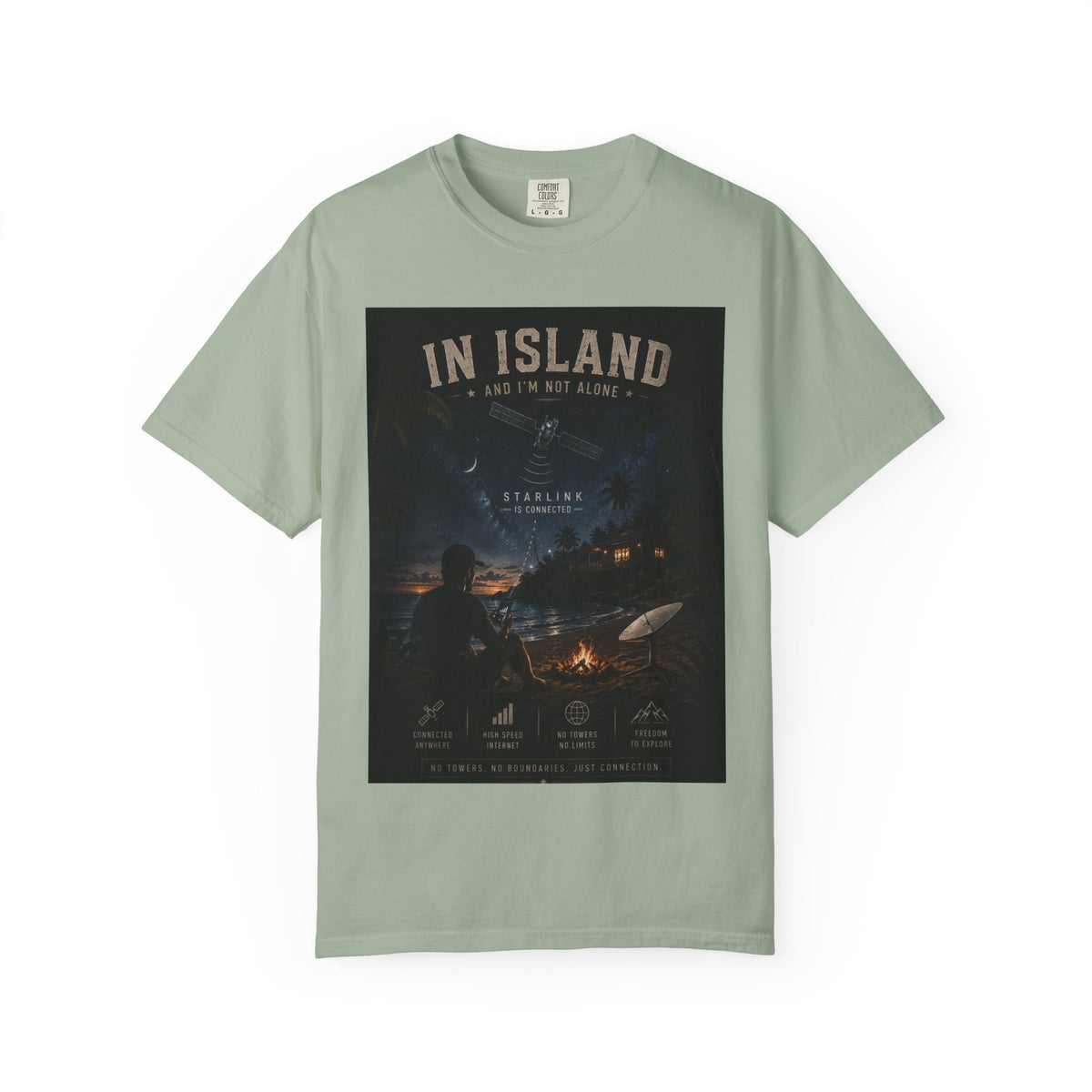 IN Island and I am not Alone Unisex T-shirt