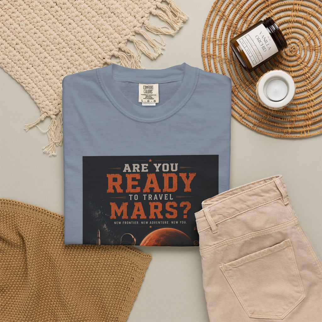 Are you ready to travel Mars? Unisex T-shirt