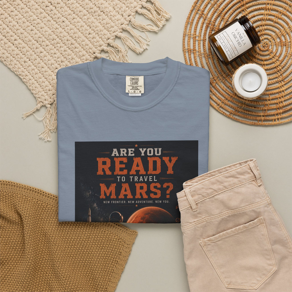 Are you ready to travel Mars? Unisex T-shirt