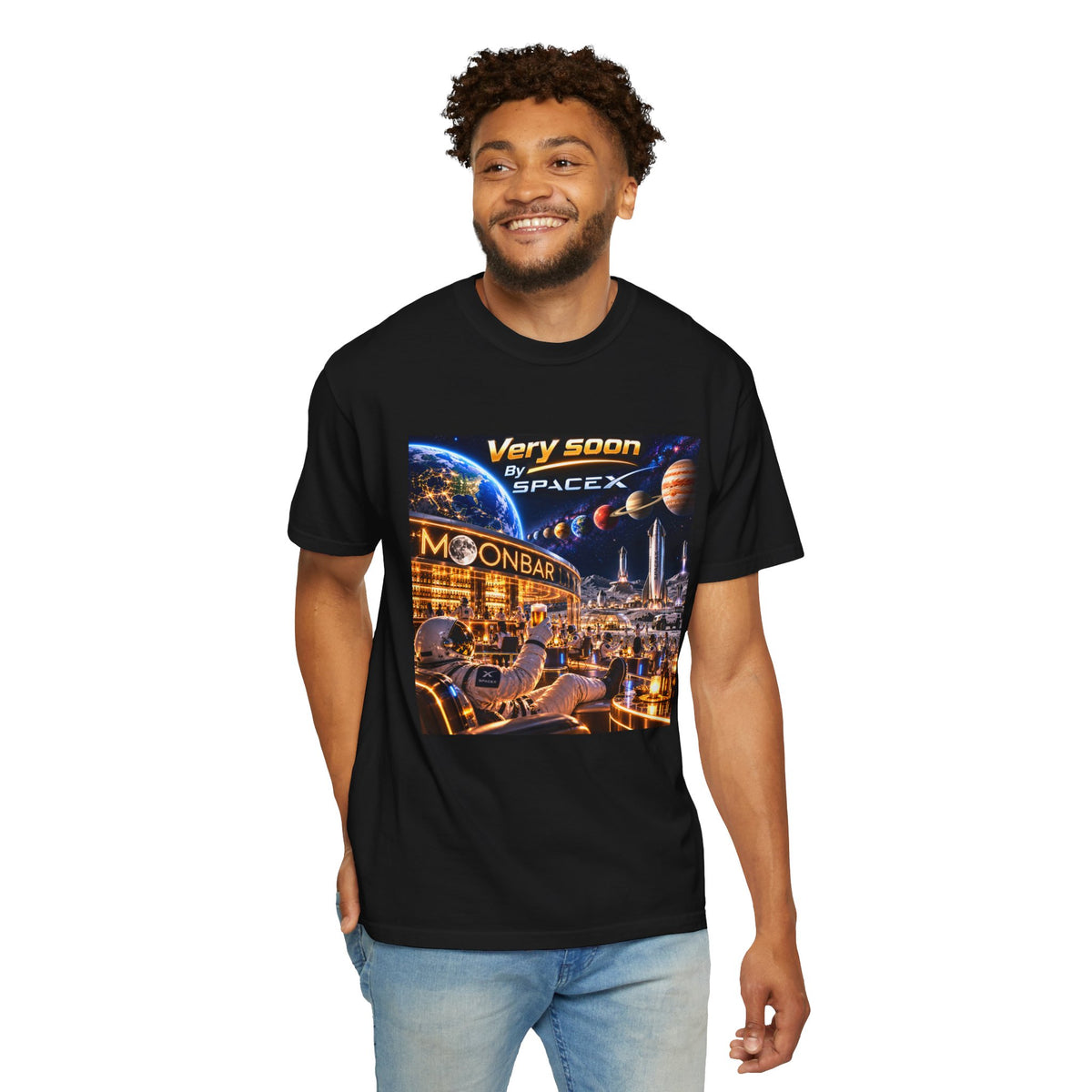 Very soon by Spacex Unisex T-shirt