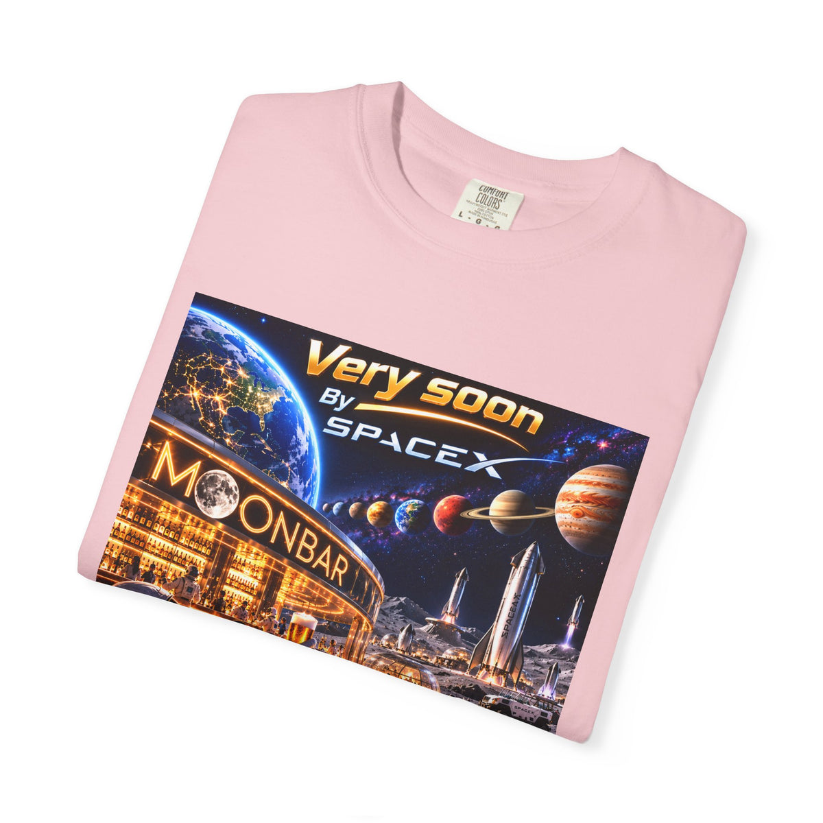 Very soon by Spacex Unisex T-shirt