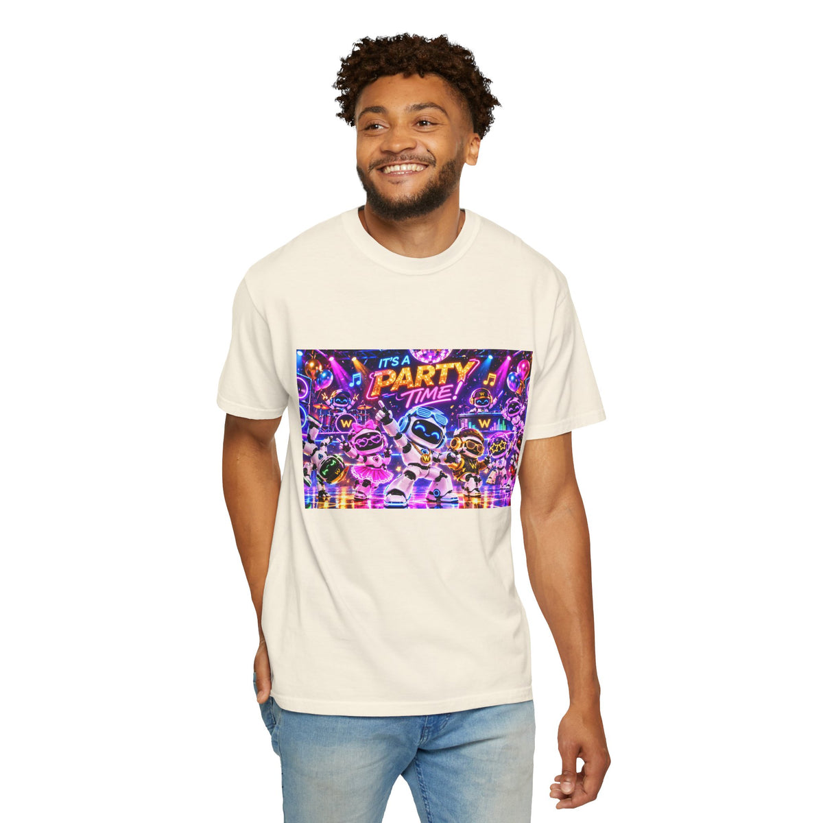 It's a Party time Garment-Dyed T-shirt
