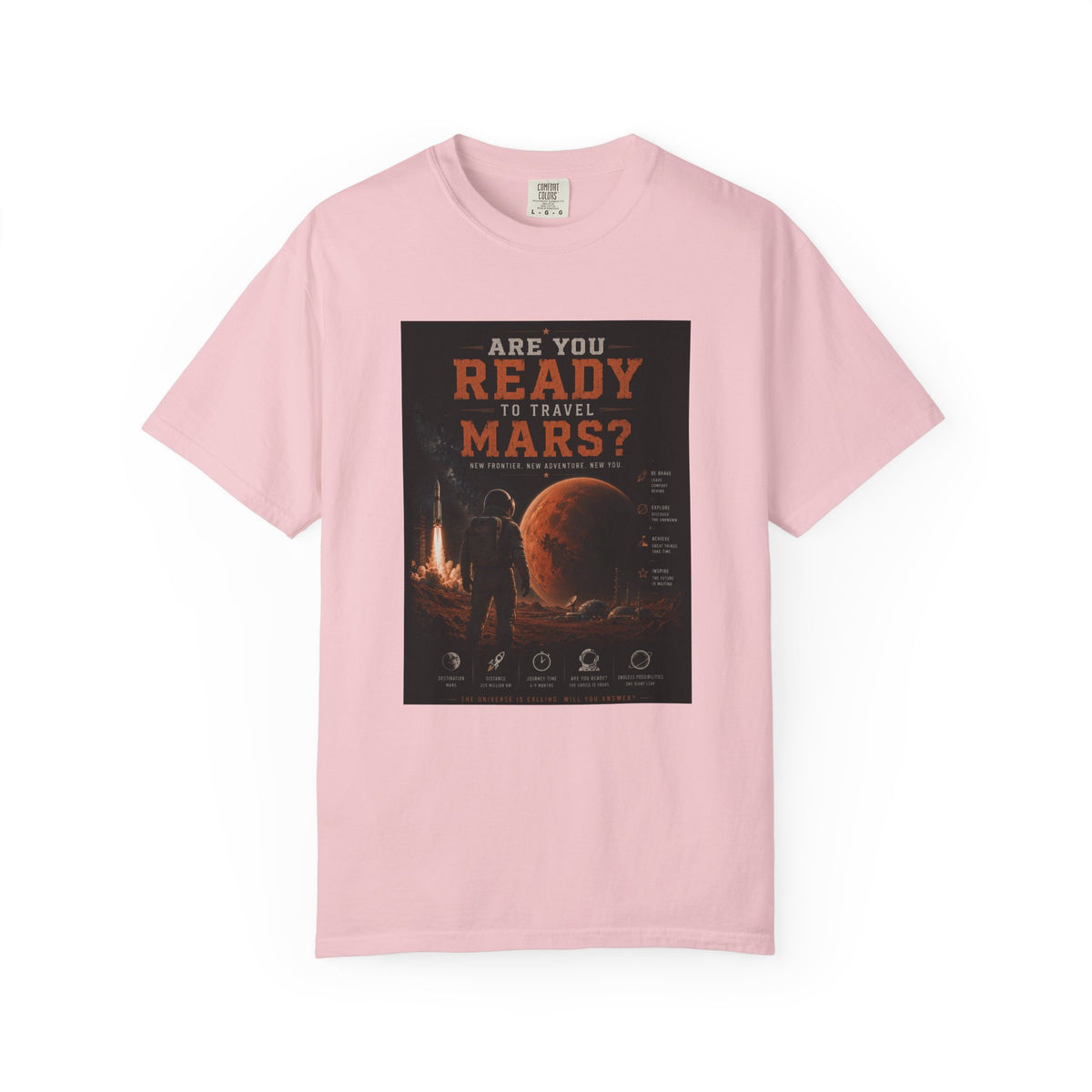 Are you ready to travel Mars? Unisex T-shirt