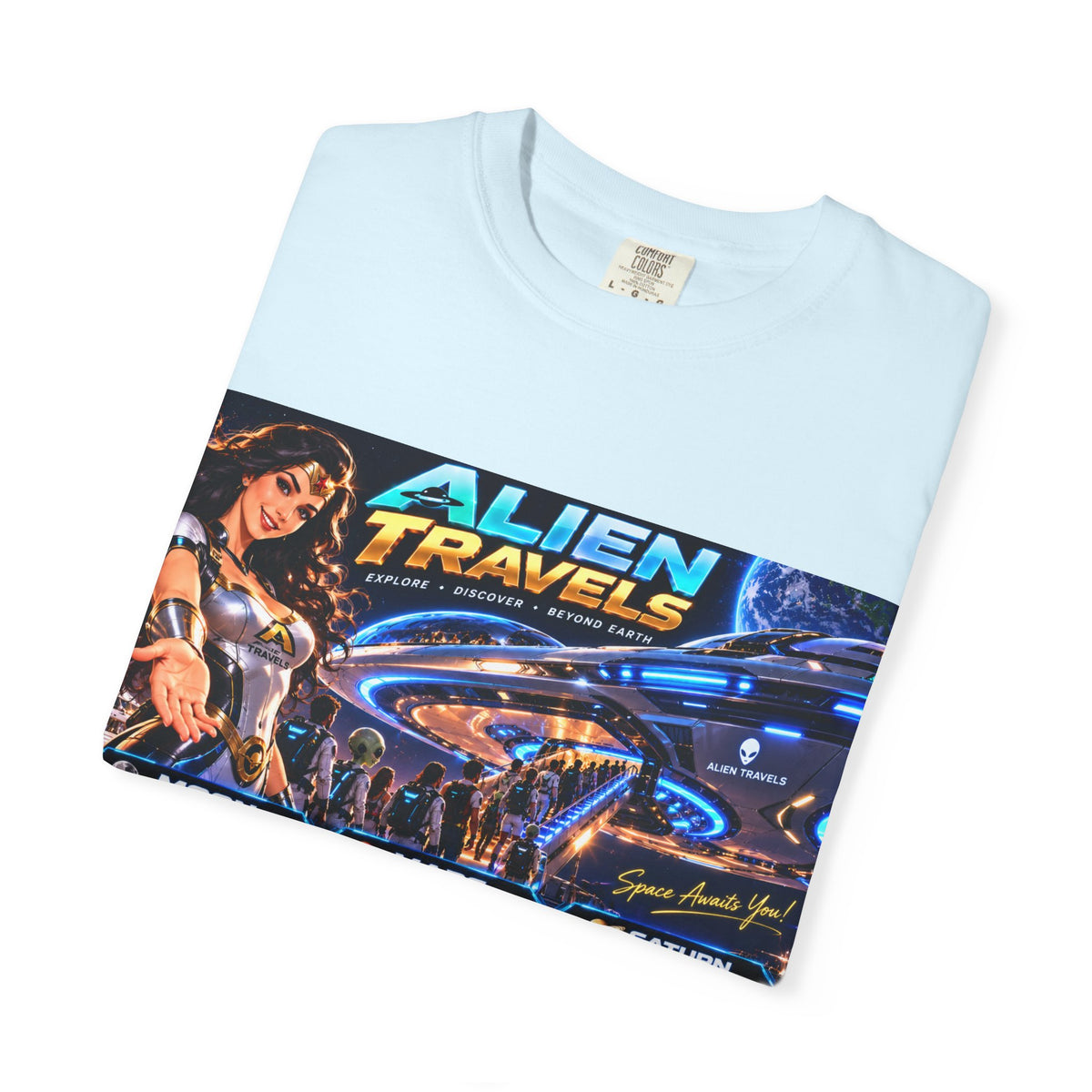 Alien Travels Unisex T-shirt
