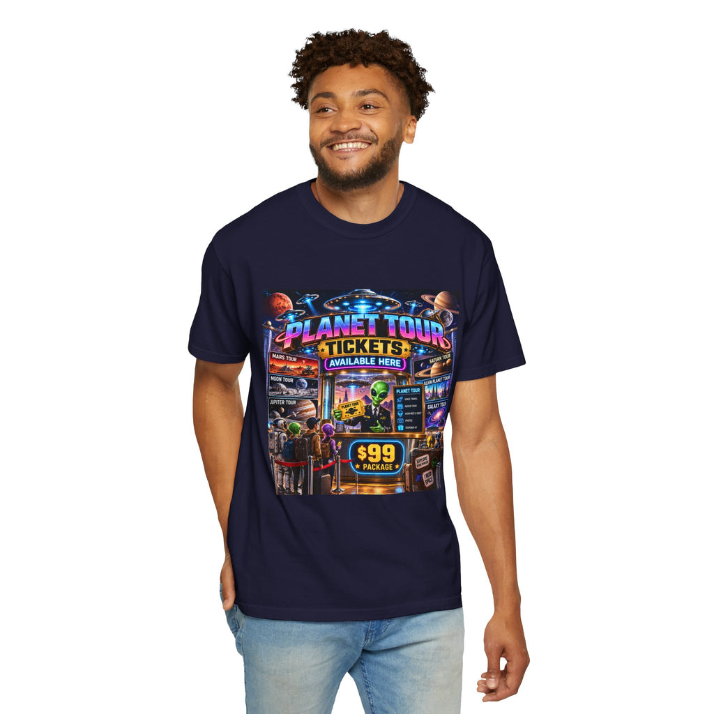 Planet tour tickets available Unisex T-shirt