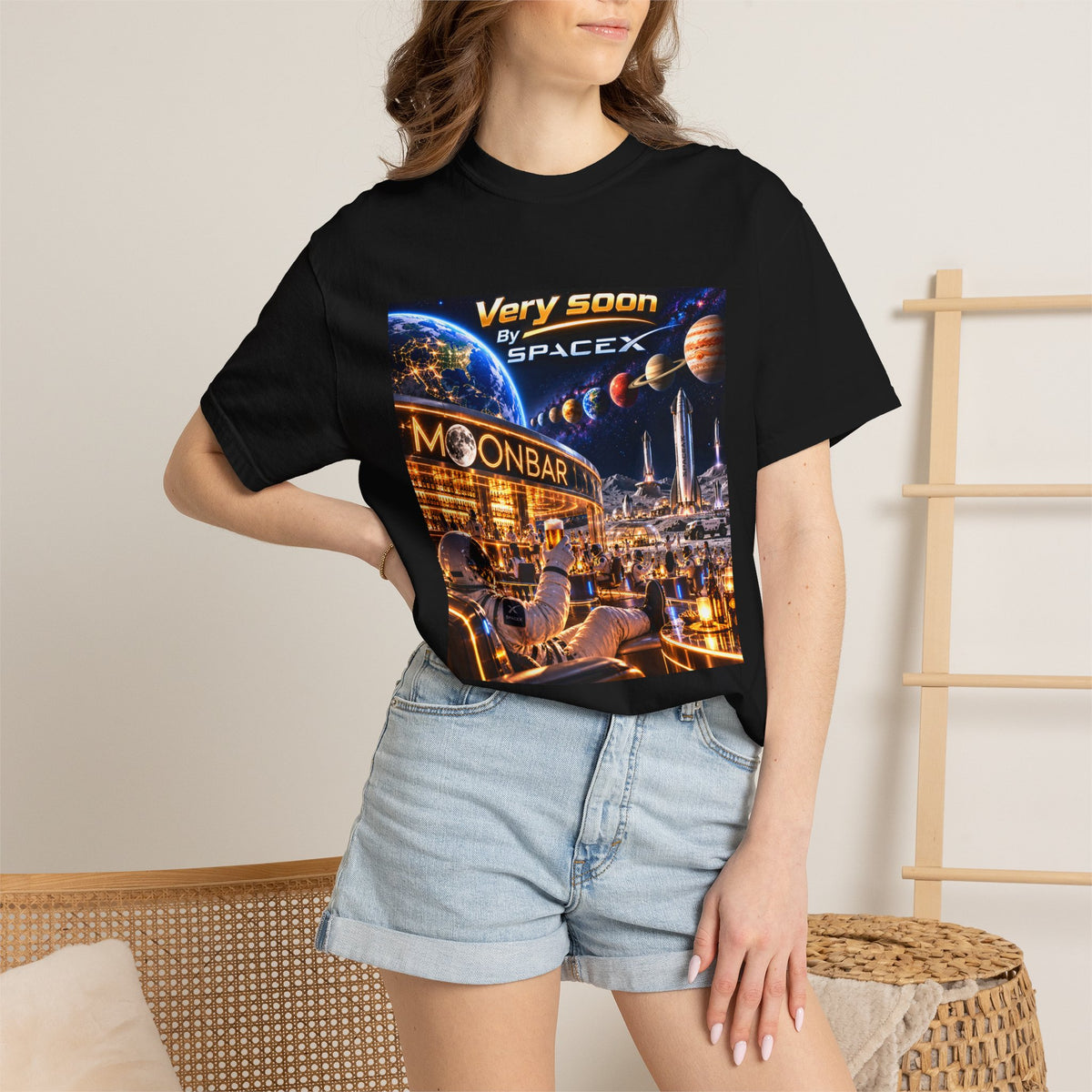 Very soon by Spacex Unisex T-shirt