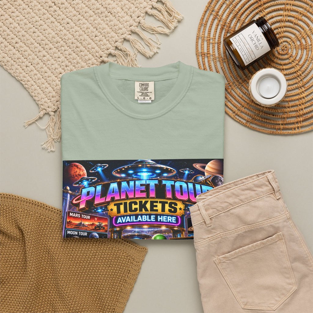 Planet tour tickets available Unisex T-shirt