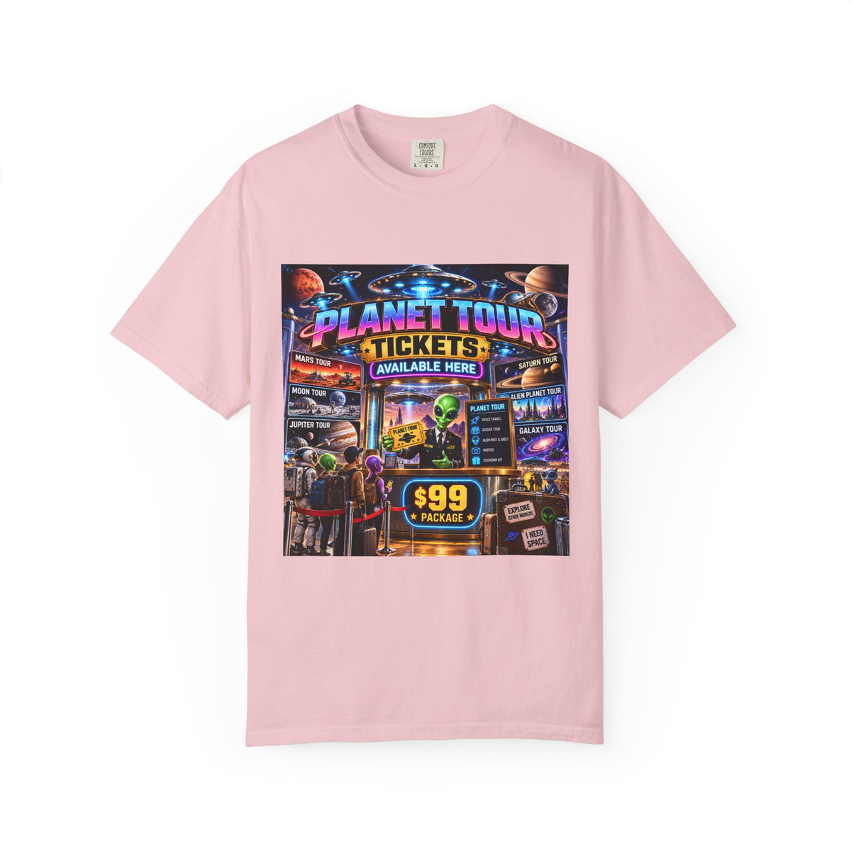 Planet tour tickets available Unisex T-shirt