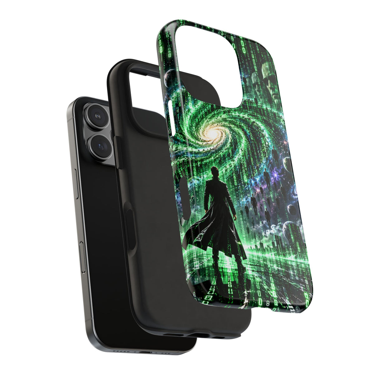 Cyberpunk Matrix Portal Tough Phone Case