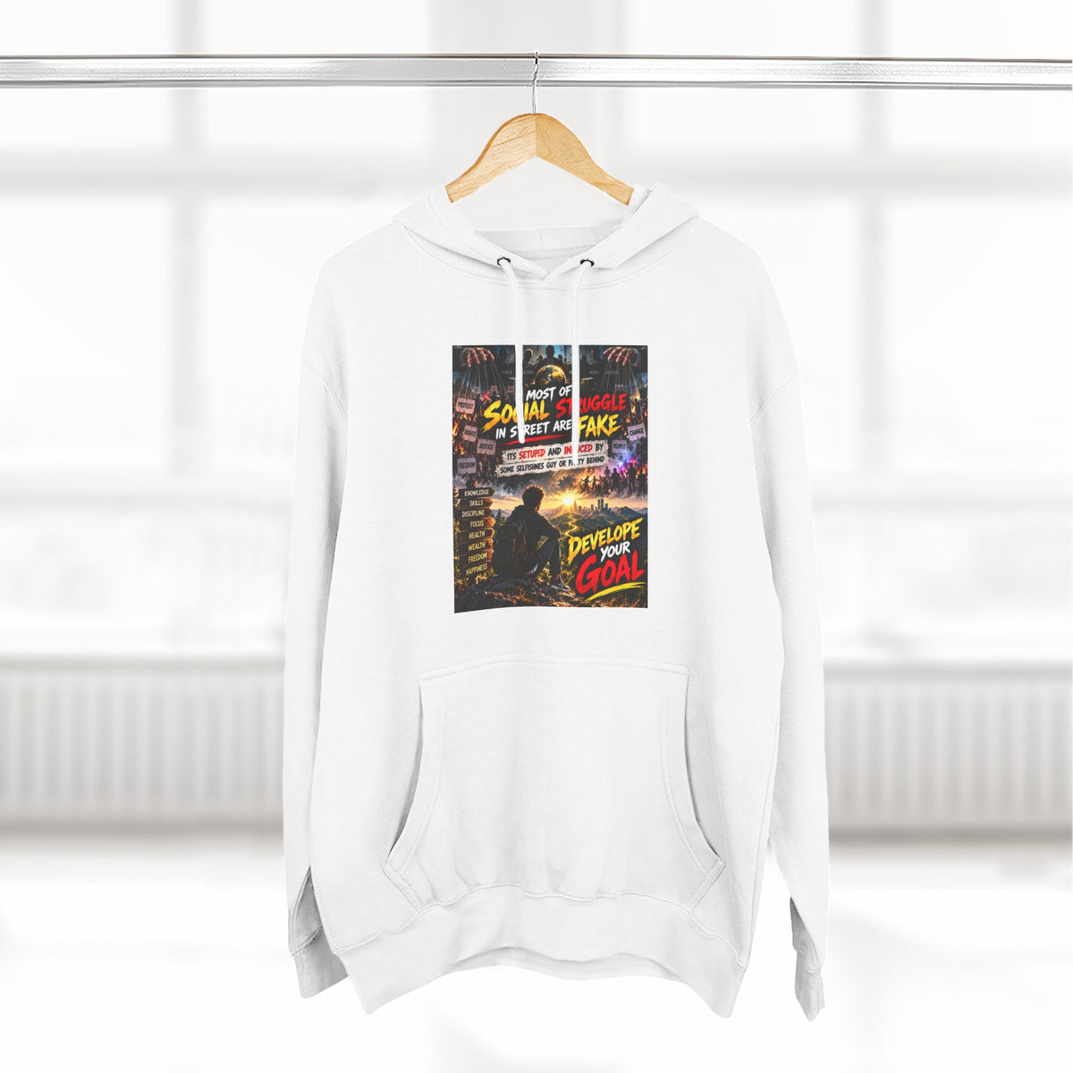 Develop your glow Fleece Hoodie