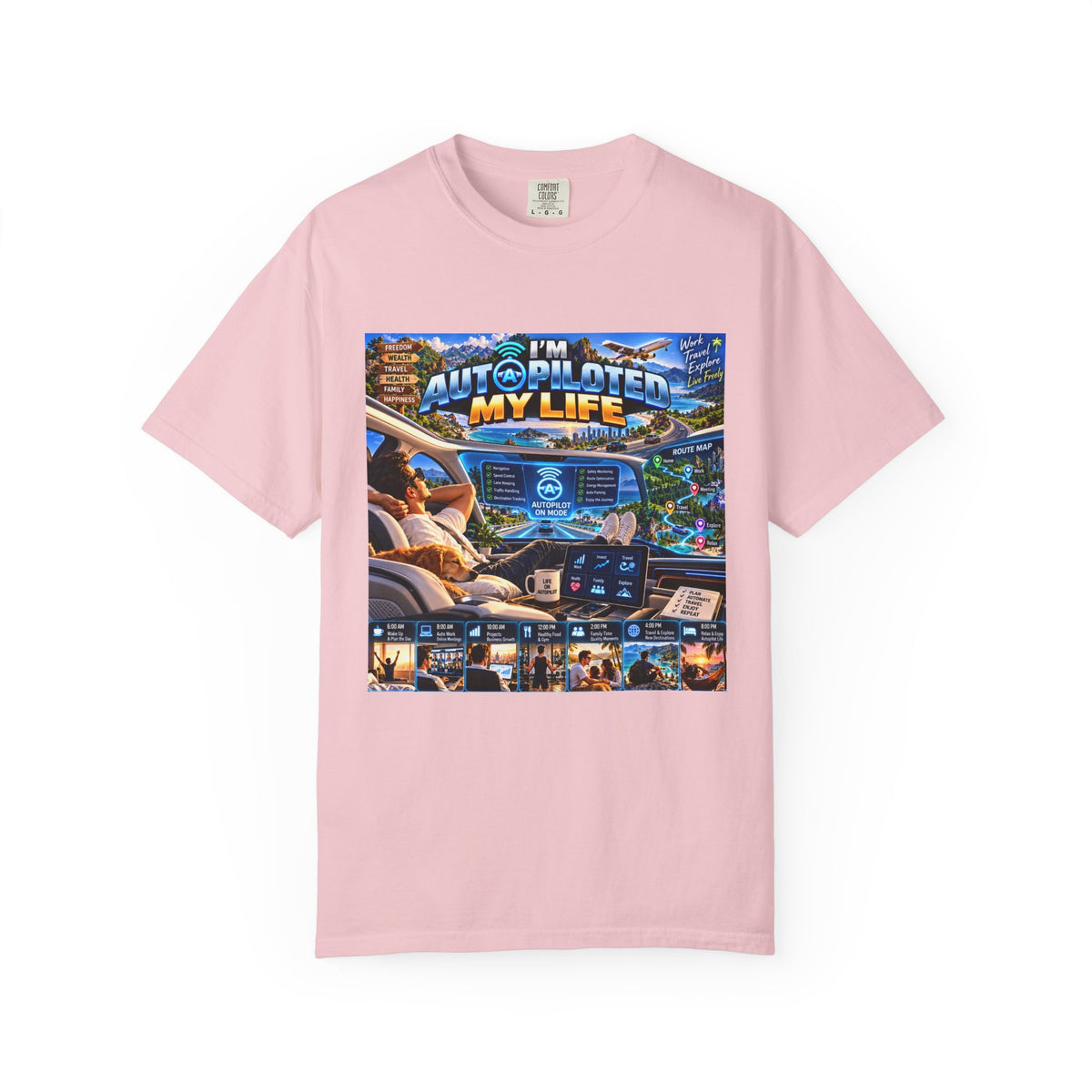 I am Aut-a-piloted  My life Unisex T-shirt