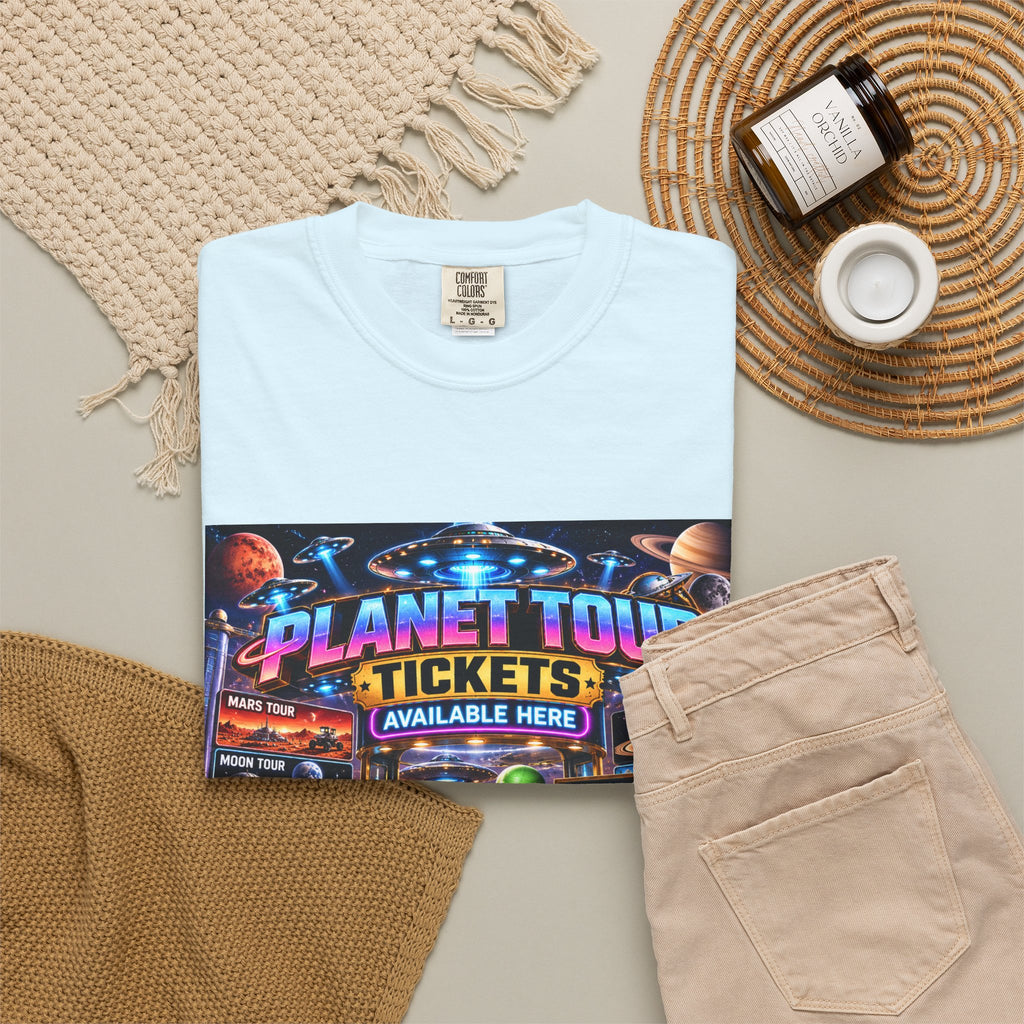 Planet tour tickets available Unisex T-shirt