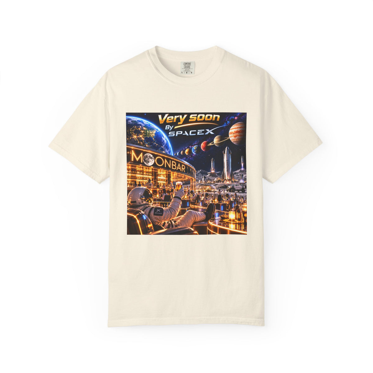 Very soon by Spacex Unisex T-shirt