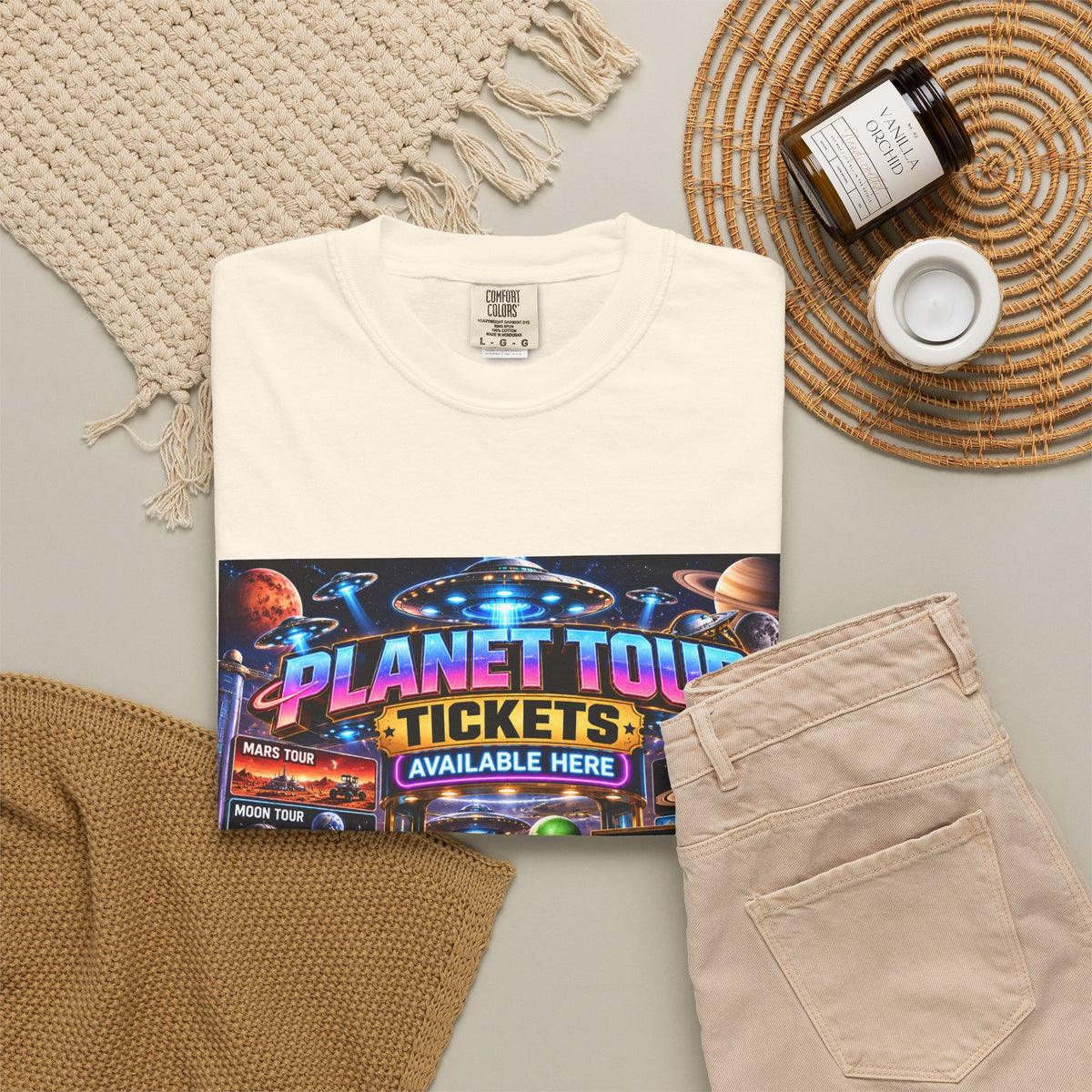 Planet tour tickets available Unisex T-shirt