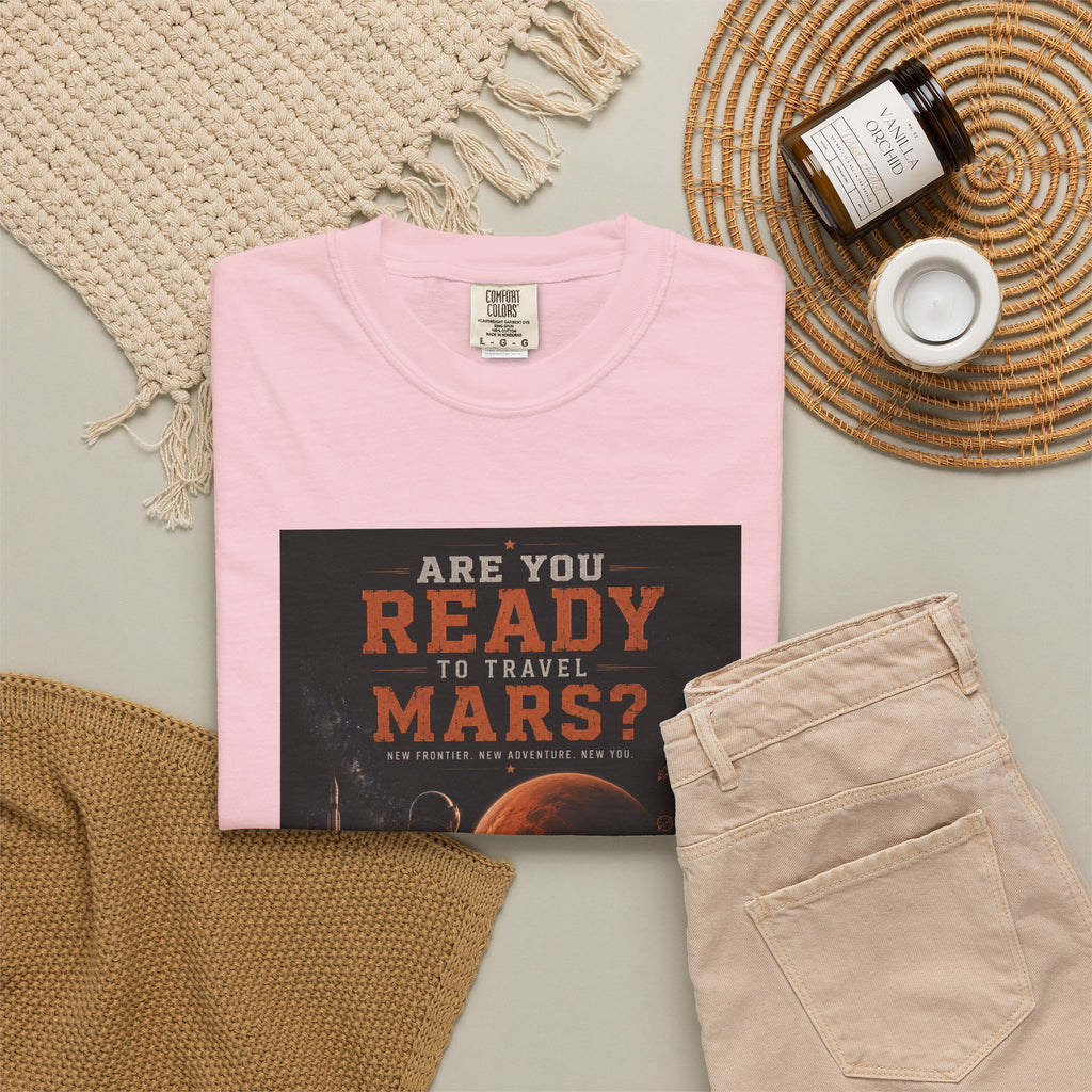 Are you ready to travel Mars? Unisex T-shirt