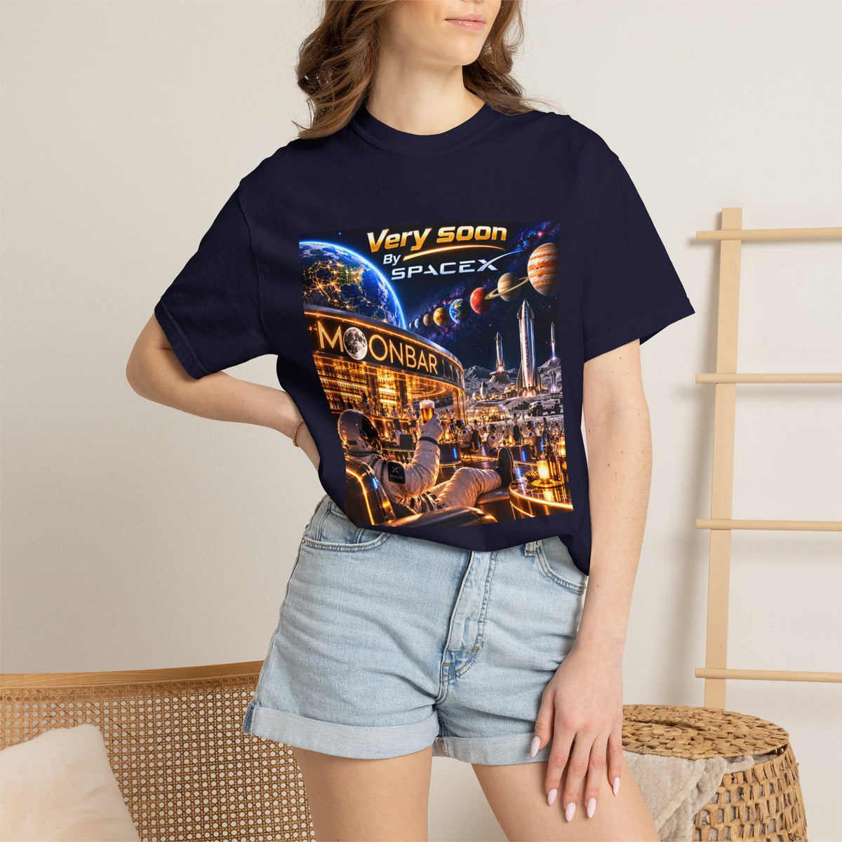 Very soon by Spacex Unisex T-shirt
