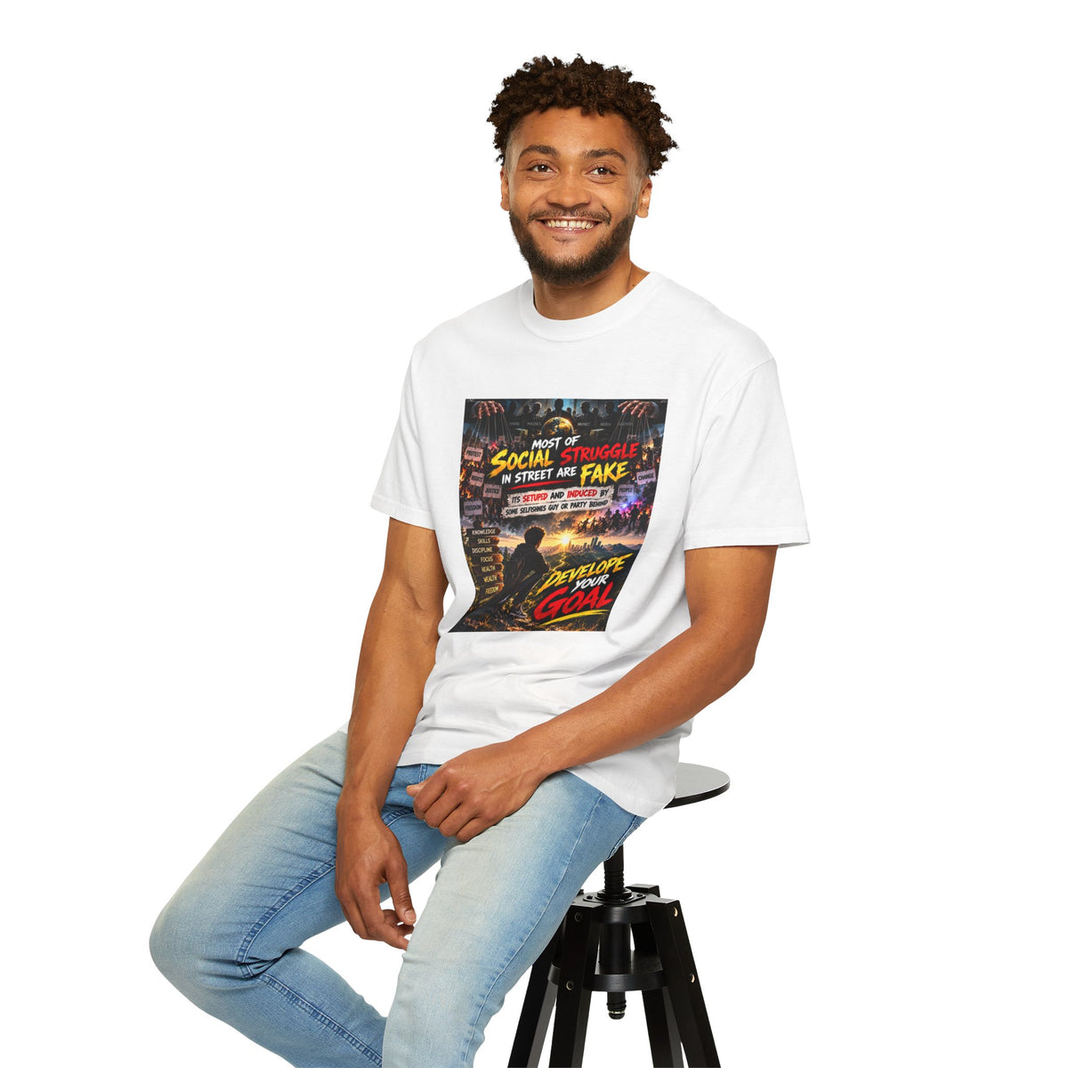 Develop your Goal unisex T-shirt