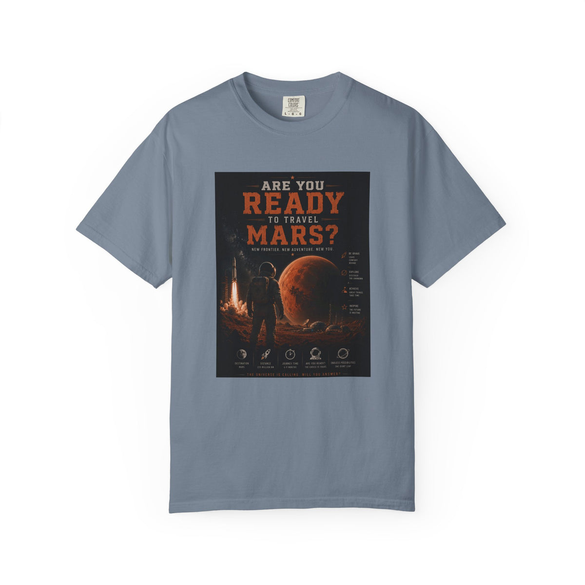 Are you ready to travel Mars? Unisex T-shirt