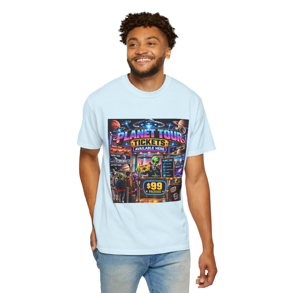 Planet tour tickets available Unisex T-shirt