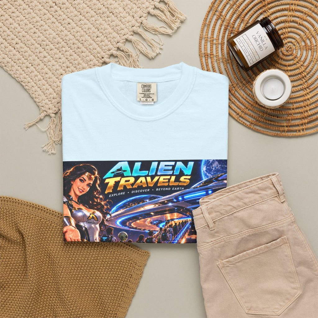 Alien Travels Unisex T-shirt