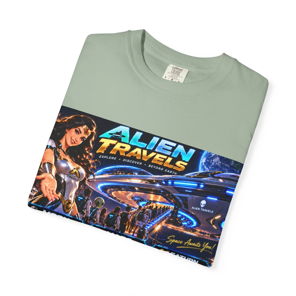 Alien Travels Unisex T-shirt