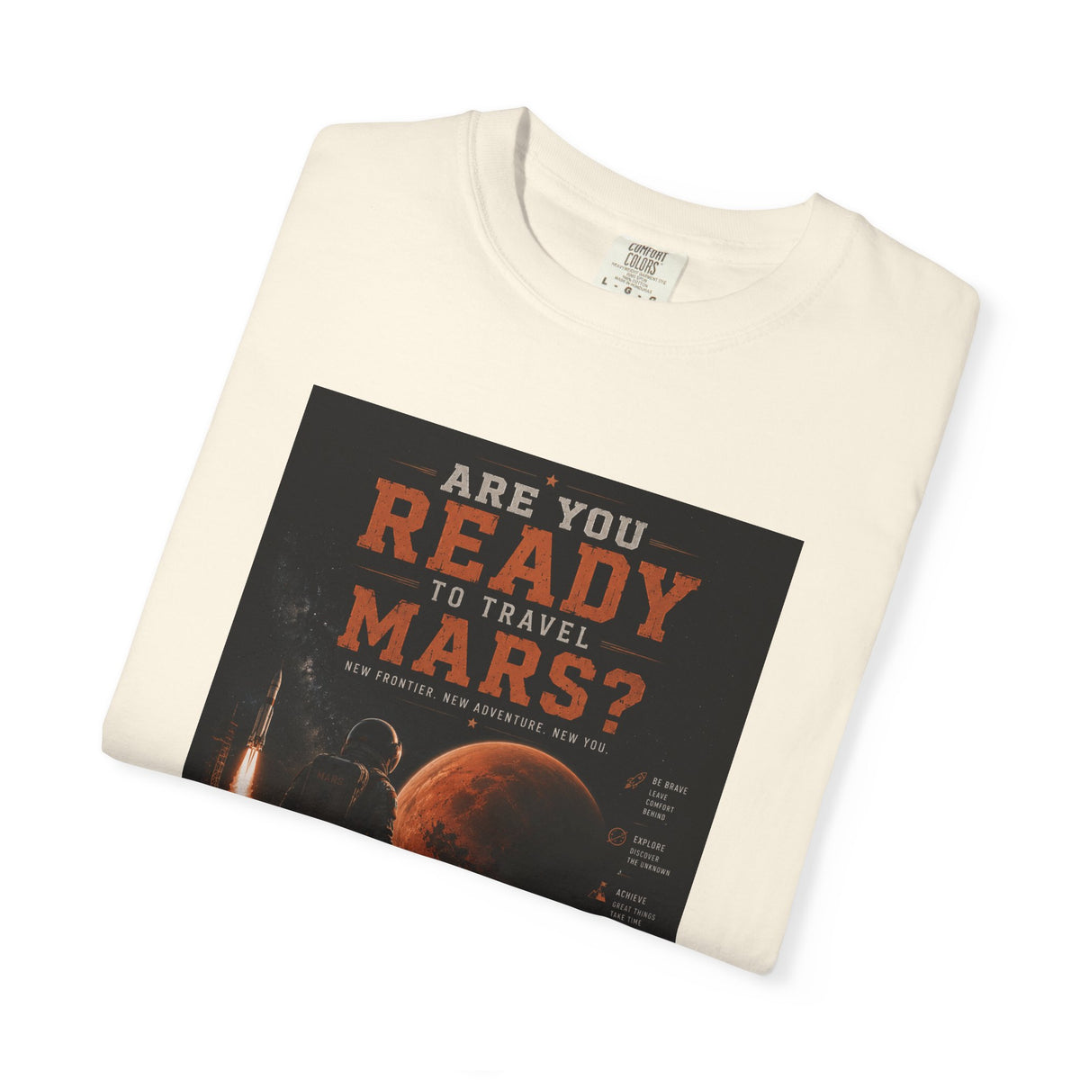 Are you ready to travel Mars? Unisex T-shirt