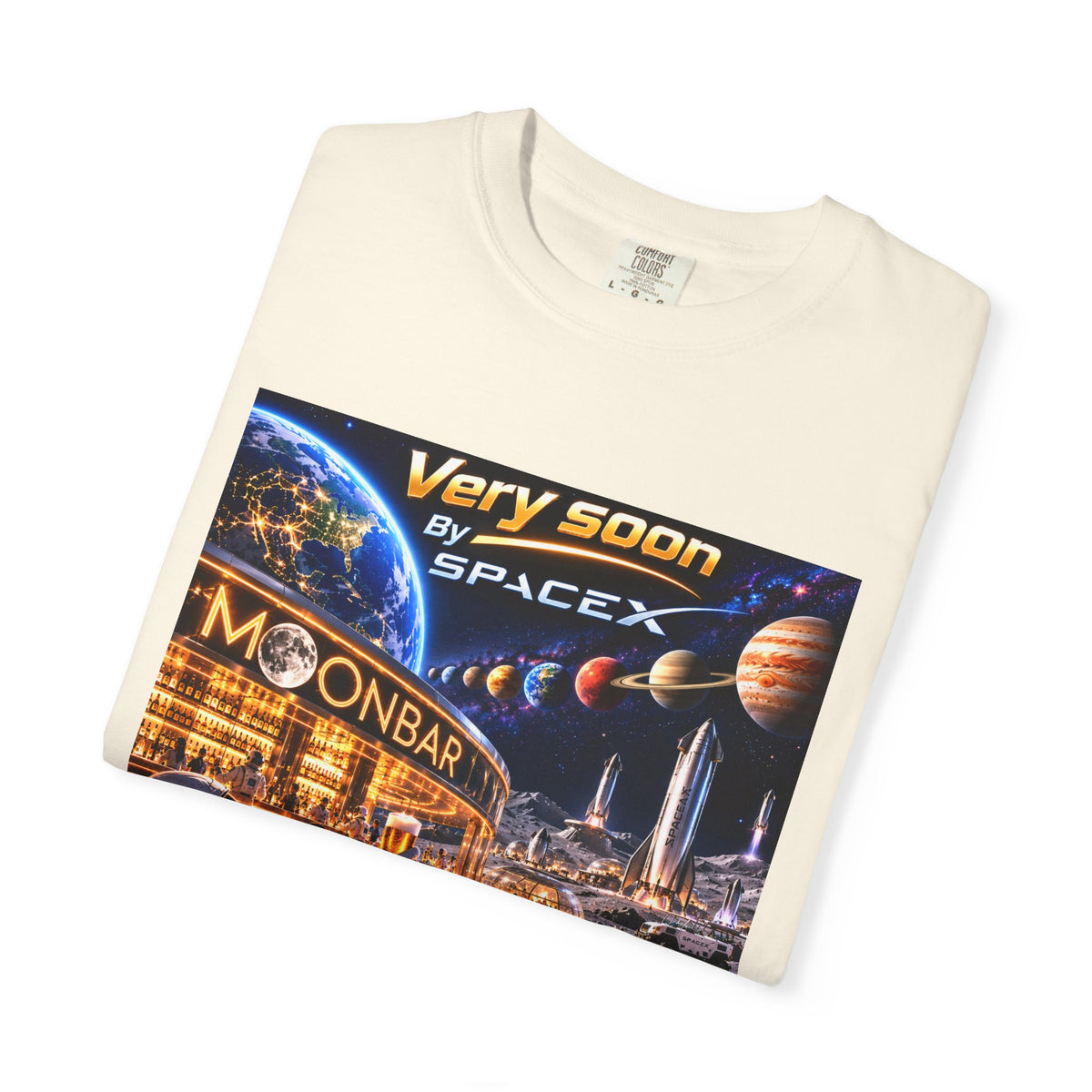Very soon by Spacex Unisex T-shirt