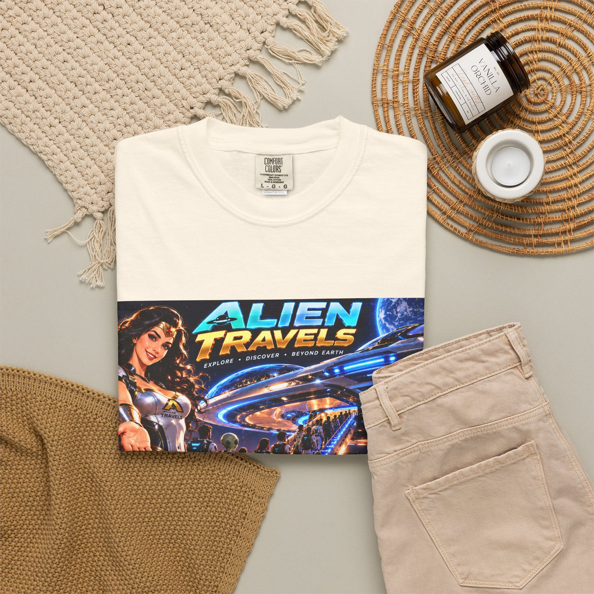 Alien Travels Unisex T-shirt