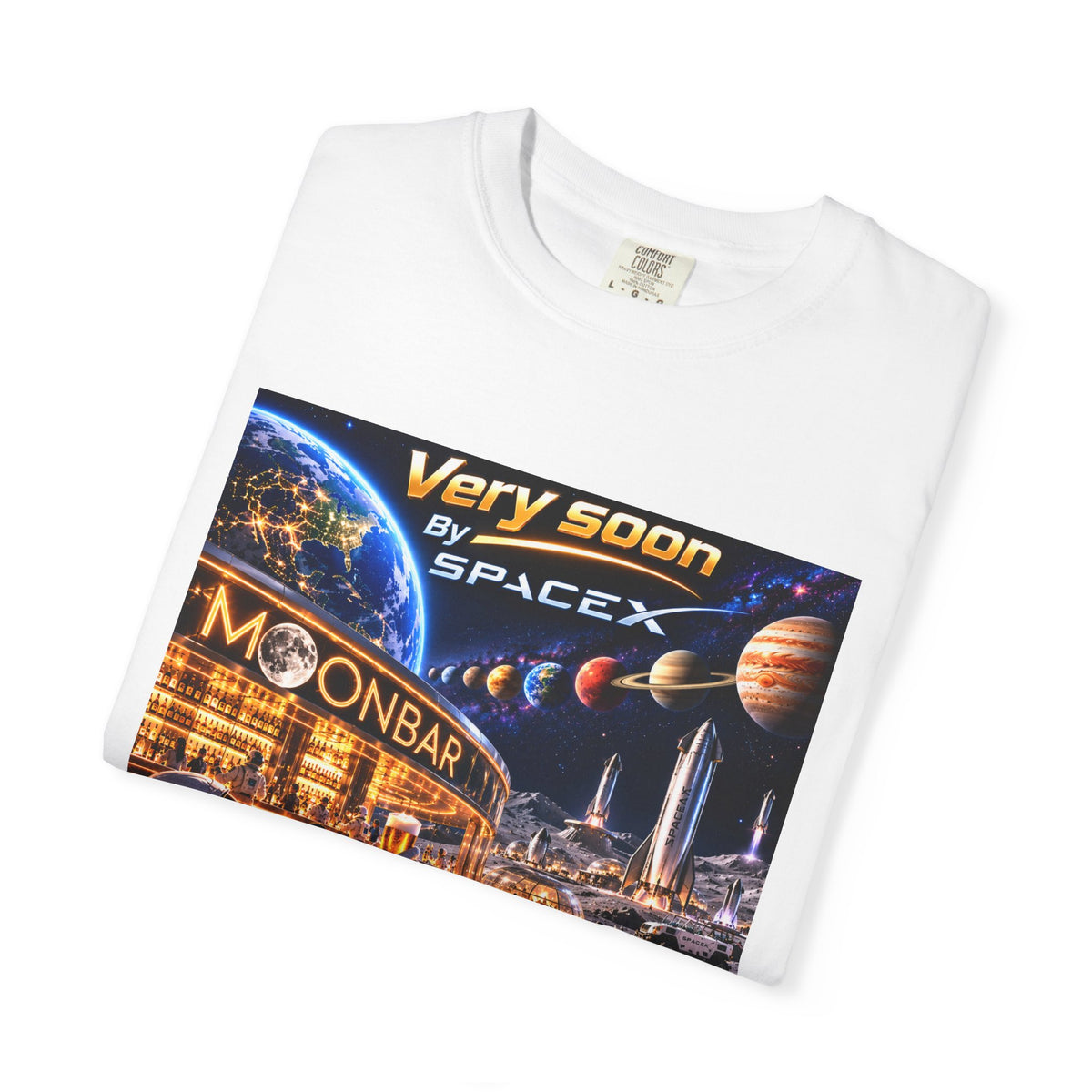 Very soon by Spacex Unisex T-shirt