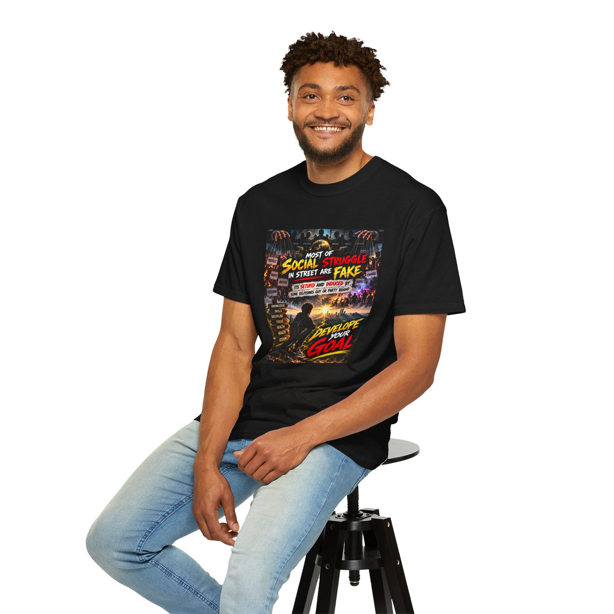 Develop your Goal unisex T-shirt